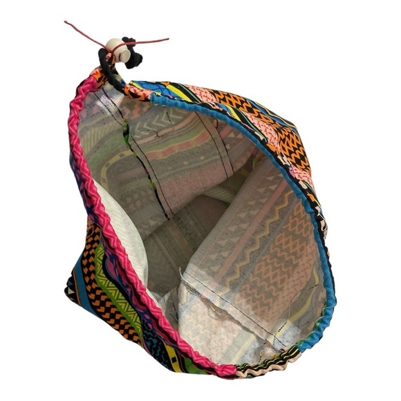 Colorful travel bag with drawstring - Picture 5 of 7